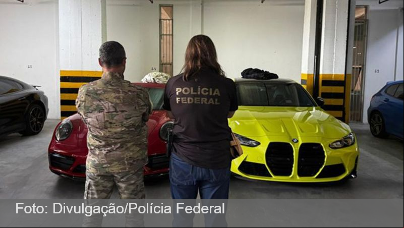 PF apreende veículos de luxo atribuídos ao Careca do INSS