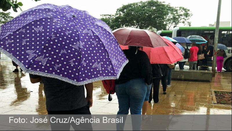Chuvas intensas colocam maior parte do país em alerta