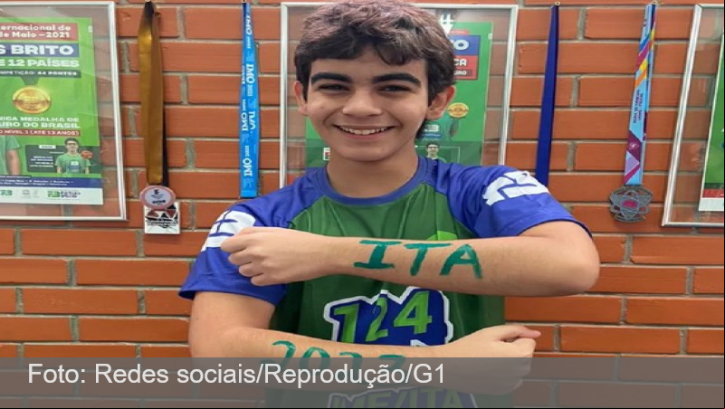 Adolescente juiz-forano de 16 anos é reconhecido como um dos 100 prodígios do mundo