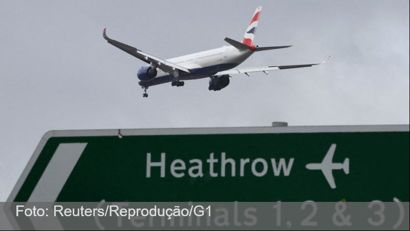 Principal aeroporto de Londres, Heathrow fecha após incêndio e cancela todos os voos; veja os voos brasileiros afetados