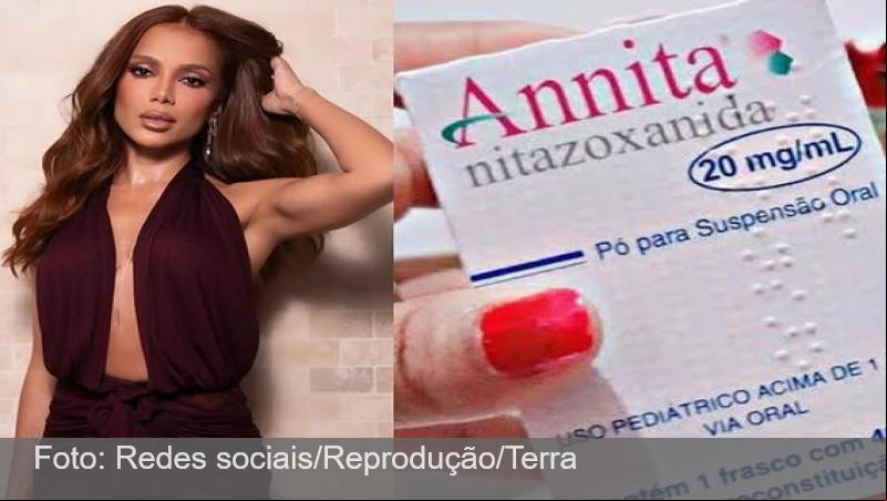 Anitta tenta barrar uso de nome por empresa de remédio para vermes