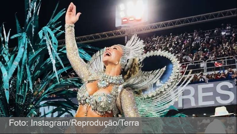 ‘A ficha está caindo’: Paolla Oliveira faz post de despedida da Sapucaí